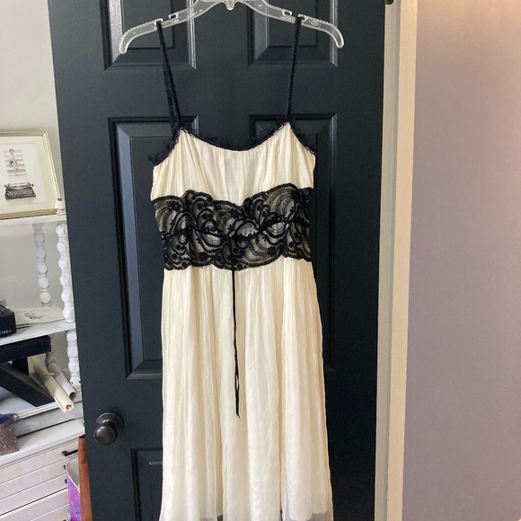 Zara Woman Vintage Slip Dress tulle midi with lace and sequin detail - Picture 1 of 9